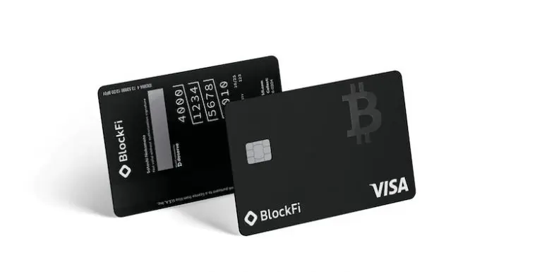 Visa BlockFI