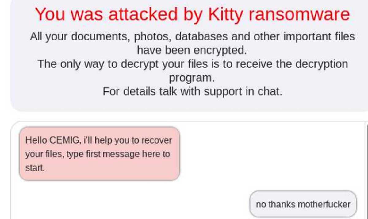 Cemig é vítima de ransomware e responde “no, motherfuck#r” para hackers