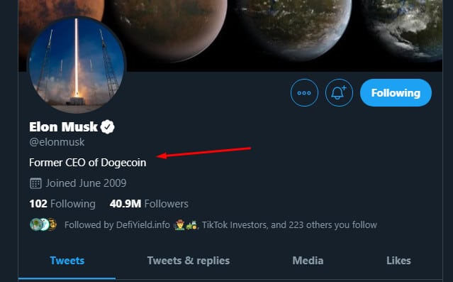 Doge Coin CEO