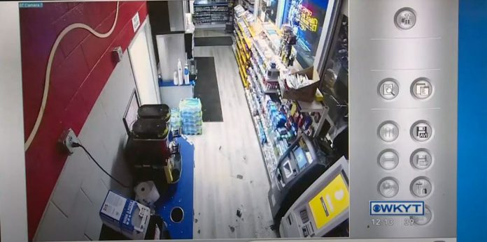 ATM de bitcoin roubado