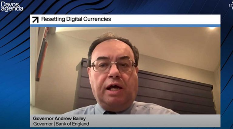 Presidente do Banco da Inglaterra sugere que criptomoedas estão com os dias contados