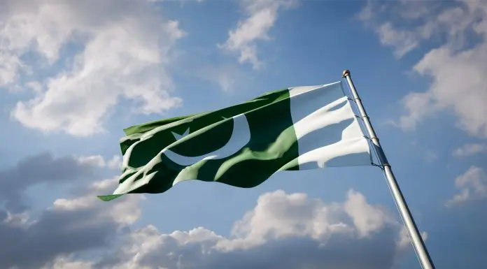 Bandeira do Paquistão mineração de Bitcoin criptomoedas