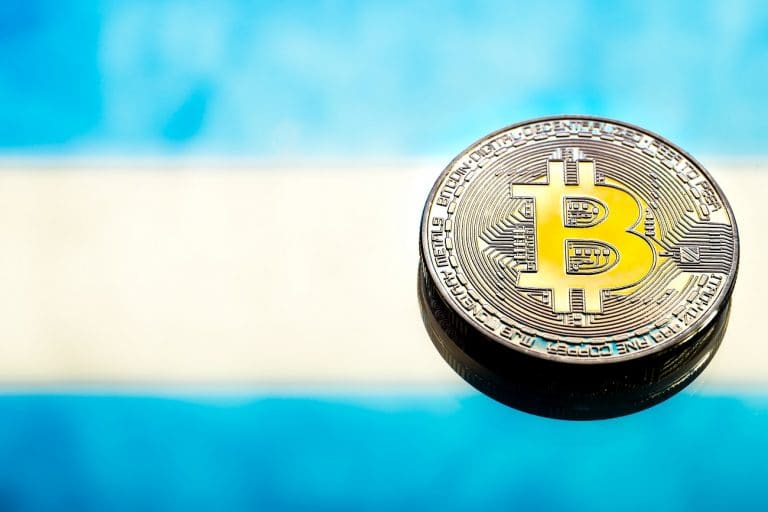 Bitcoin na Bandeira da Argentina