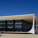 Fachada do edifício sede do Supremo Tribunal Federal - STF