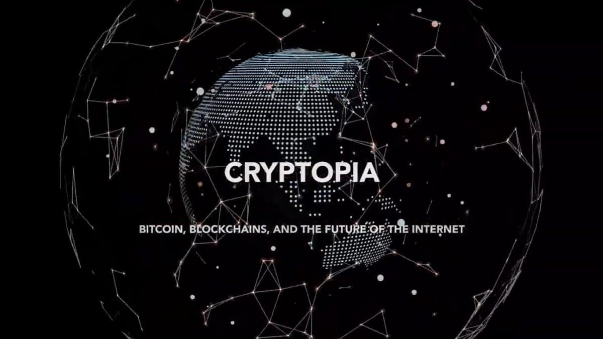 Filme sobre Bitcoin na Prime Video Cryptopia Bitcoin, Blockchains