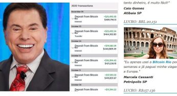 Imagem de Silvio Santos é usada em golpe com Bitcoin