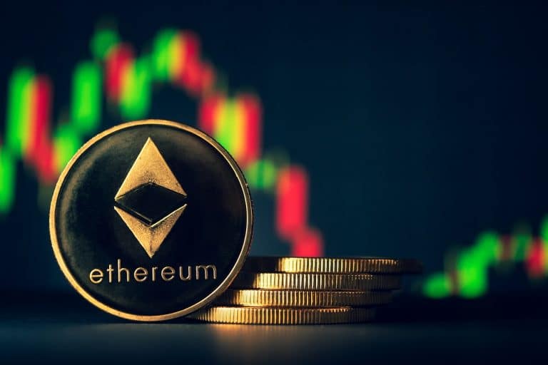 Gráfico de preço da Ethereum ETH futuros