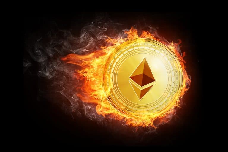 Moeda Ethereum pegando fogo recorde