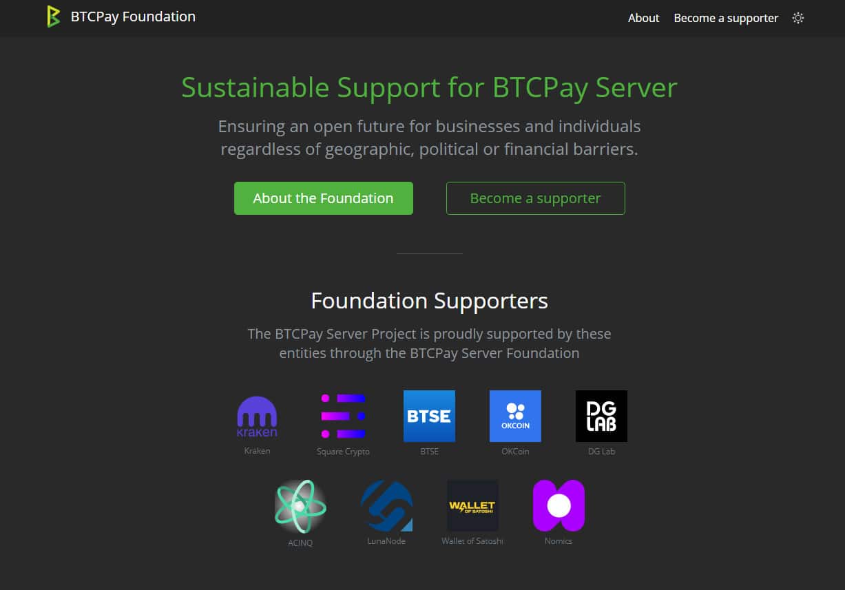 BTCpay Foundation
