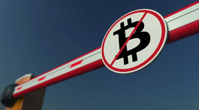 Bitcoin ban. Imagem: Adobe Stock