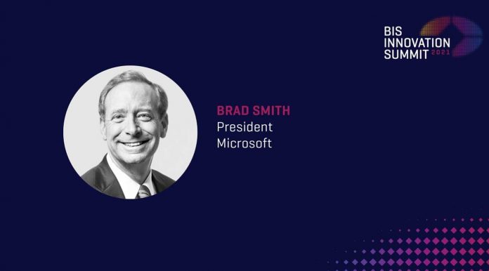 Brad Smith. Imagem: BIS Youtube