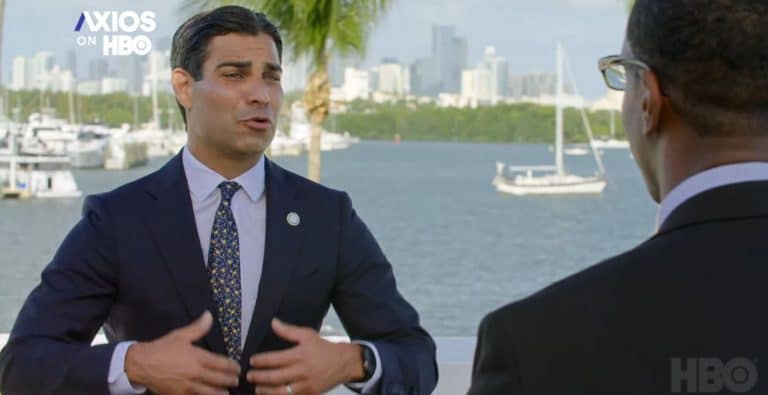 Francis Suarez em entrevista à "Axios on HBO". Imagem: Youtube