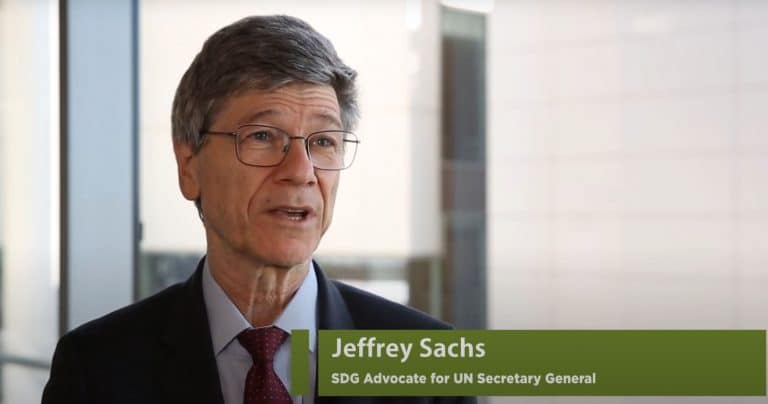 Jeffrey Sachs. Imagem: youtube