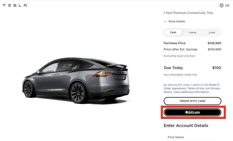 Tesla libera opção de pagamento com Bitcoin