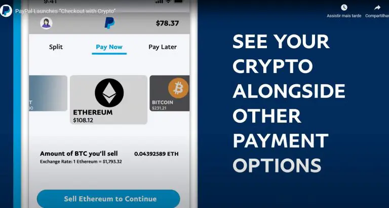 PayPal libera pagamento com Bitcoin para milhões de comerciantes