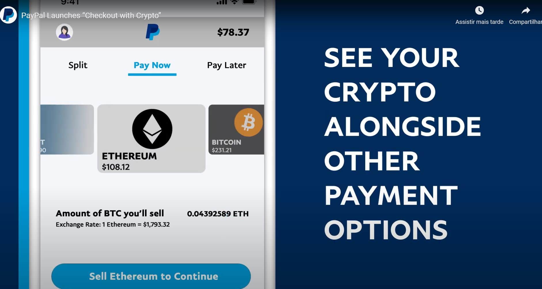 PayPal libera pagamento com Bitcoin para milhões de comerciantes