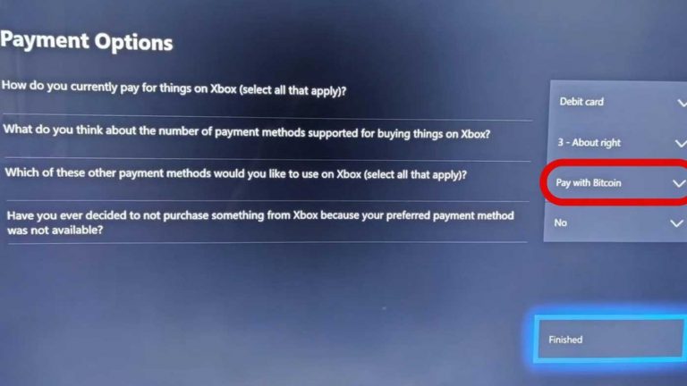 Pesquisa Microsoft XBOX sobre Bitcoin