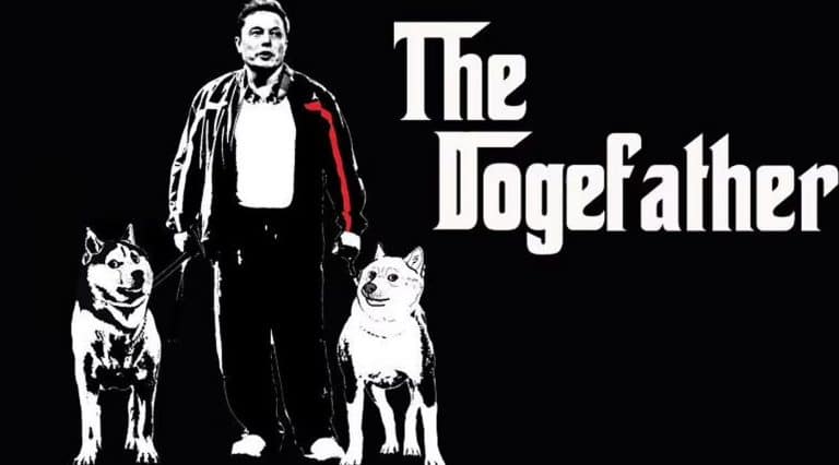 The DogeFather Dogecoin e Elon Musk