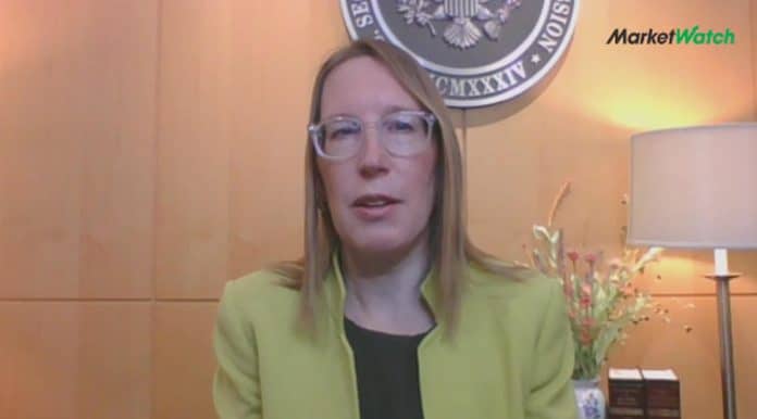 Hester Peirce. Imagem: MarketWatch