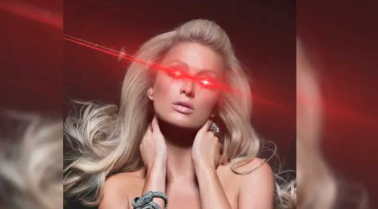 Paris Hilton diz que investe em Bitcoin e posta foto com olhos de laser