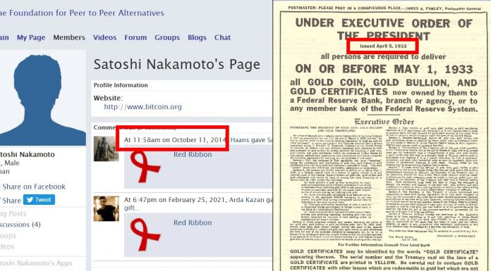 Satoshi Nakamoto trollou o governo marcando seu aniversário para 5 de abril.?