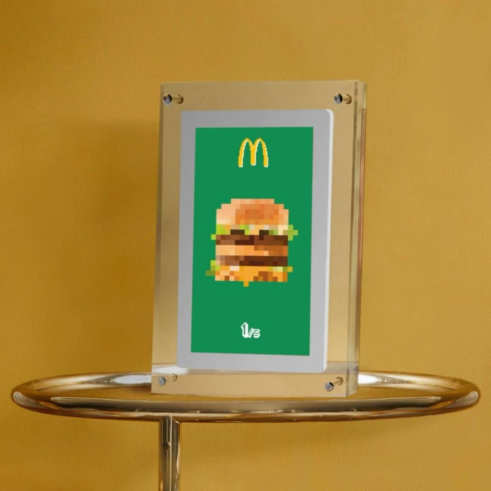 NFT McDonalds big mac