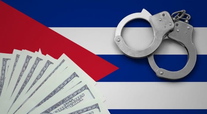 Bandeira de Cuba, algemas e notas líder Trust Investing