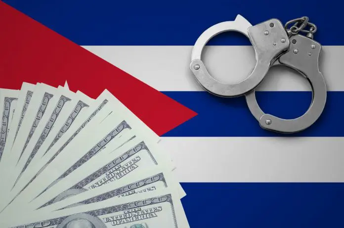 Bandeira de Cuba, algemas e notas líder Trust Investing
