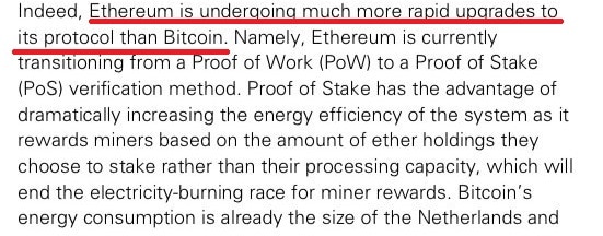 "Ethereum está se desenvolvendo mais rápido do que o Bitcoin"