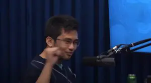 Kim Kataguiri. Imagem: Flow Podcast / Reprodução Youtube