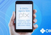 Okex - Pix (Imagem: Divulgação)
