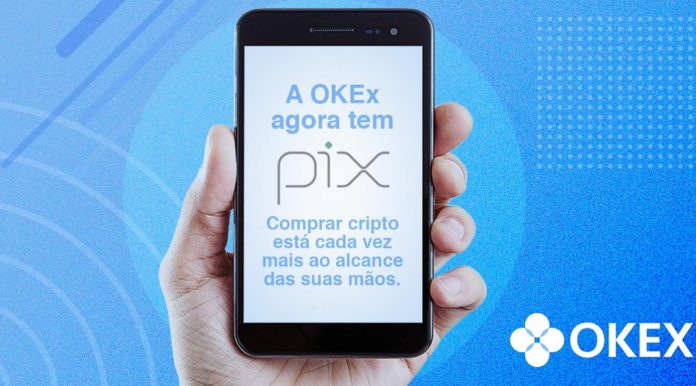 Okex - Pix (Imagem: Divulgação)