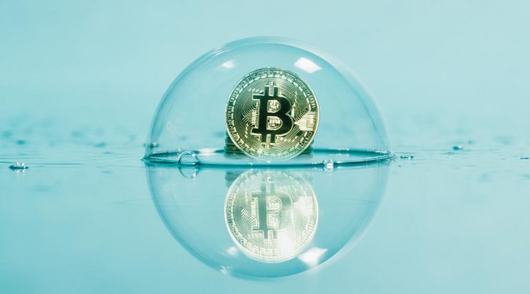 Bitcoin Bolha. (Imagem: Shutter Stock)