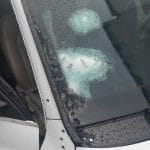 Carro Fuzilado em Cabo Frio 10 de junho de 2021