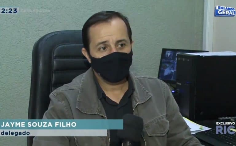 Delegado Jayme Souza Filho da PC-PR que investiga caso do síndico que investiu em pirâmide de Bitcoin