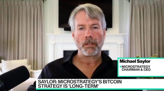 Michael Saylor. Imagem: Bloomberg