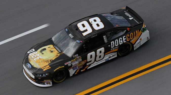 Dogecoin apareceu em carro da NASCAR em 2014