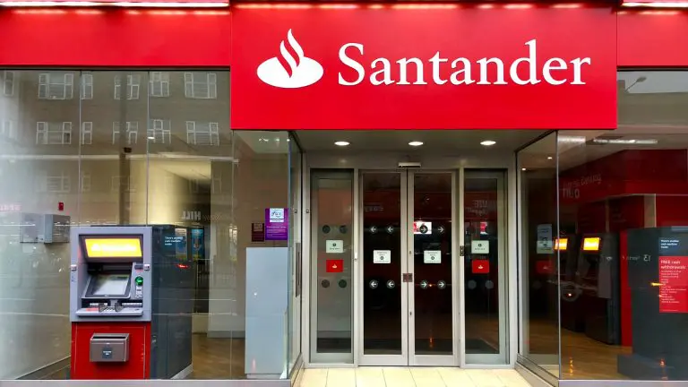 Agência do Santander em Londres Reino Unido