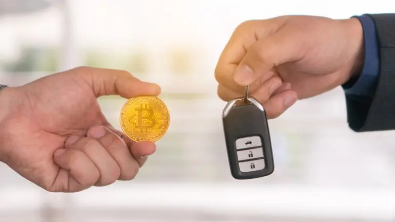 Bitcoin em troca de carro