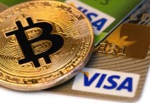 Cartões da Visa e Bitcoin