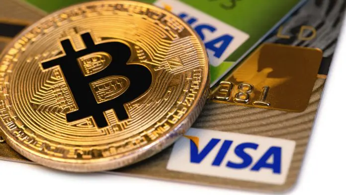 Cartões da Visa e Bitcoin