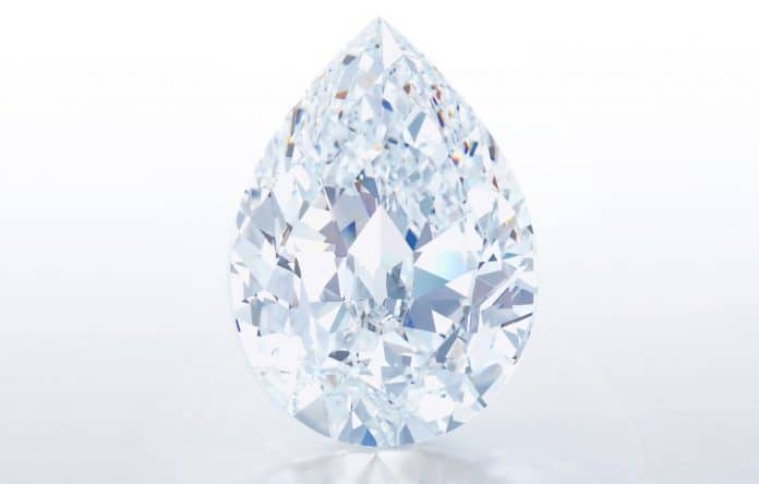 Diamante gigante e Bitcoin