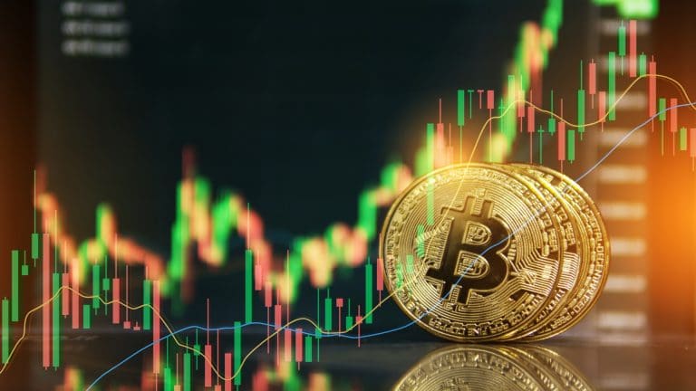 Gráfico de preços do Bitcoin em diário