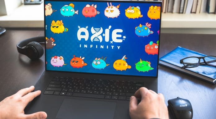 Jogador de Axie Infinity