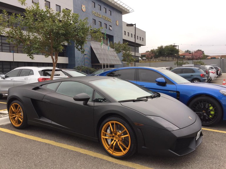 Lamborghini é apreendida pela PF em Operação Daemon
