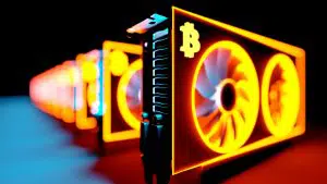 Máquina de minerar Bitcoin
