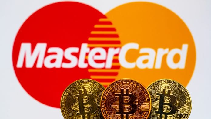 MasterCard e Bitcoin criptomoeda blockchain