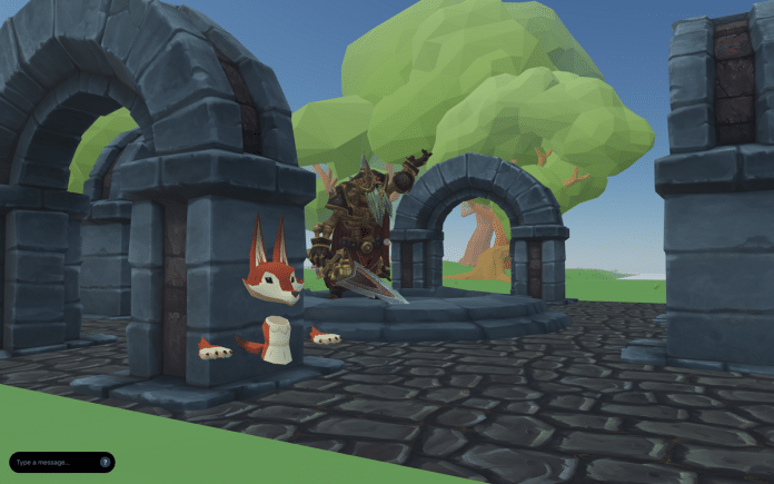 Mundo criado em Decentraland MANA criptomoeda LAND