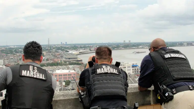 US Marshals na vigilância do telhado bitcoin