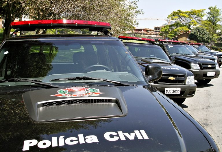Viaturas da Polícia Civil de São Paulo